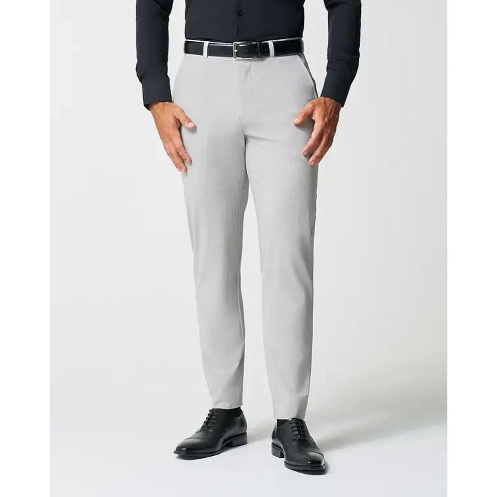 State & Liberty Dress Pant Mens 36x32 Gray Athletic Fit Stretch Performance Golf